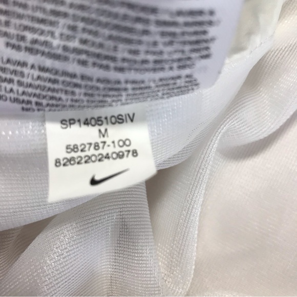 Nike White Golf Men's 1/2 Zip Pullover Jacket Windbreaker - Picture 9 of 11